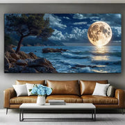 Moonlit Waters – Lake Landscape Diamond Painting Collection artwork design YC00723
