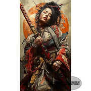 Kimono Reverie – Japanese Beauty Diamond Painting Collection artwork design FYH557