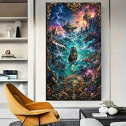 Enchanted Voyage – Fantasy Sailing Diamond Painting Collection artwork design J5898-1