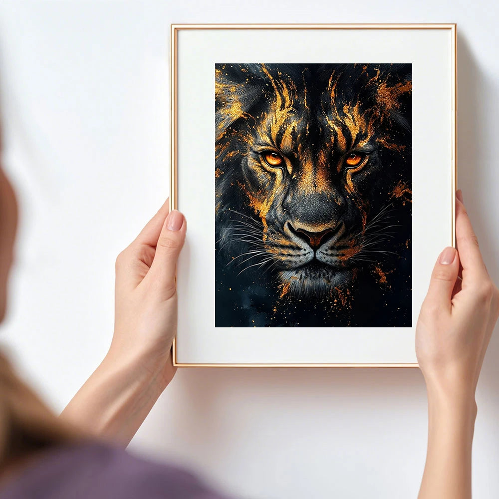 Embermane – Lion Diamond Painting Kit