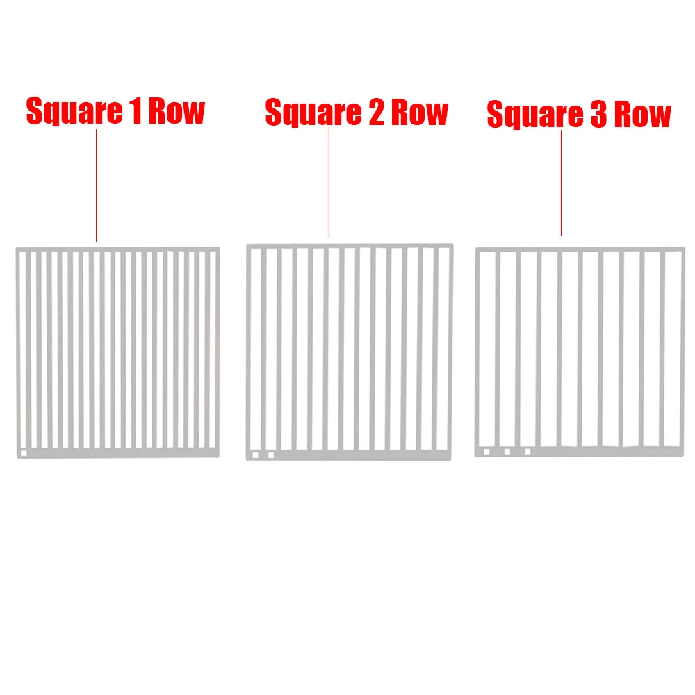 Precision Row Diamond Painting Ruler Set – Round or Square