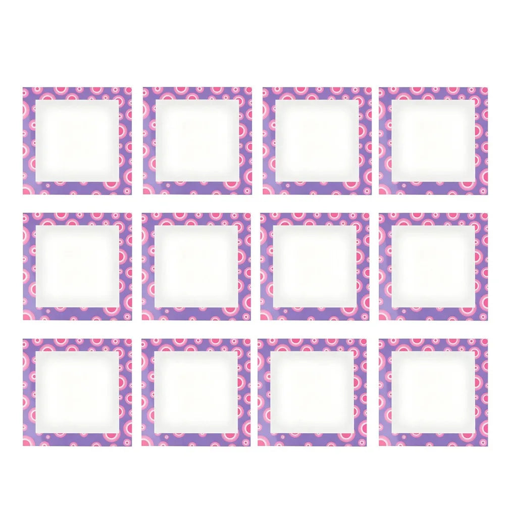 Patterned Diamond Painting Release Film & Alignment Guides – 6 or 12 Pieces