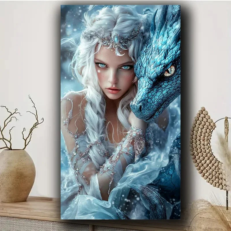 Dragon Queen Fantasy Diamond Painting Collection