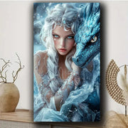 Dragon Queen Fantasy Diamond Painting Collection artwork design EMG30983