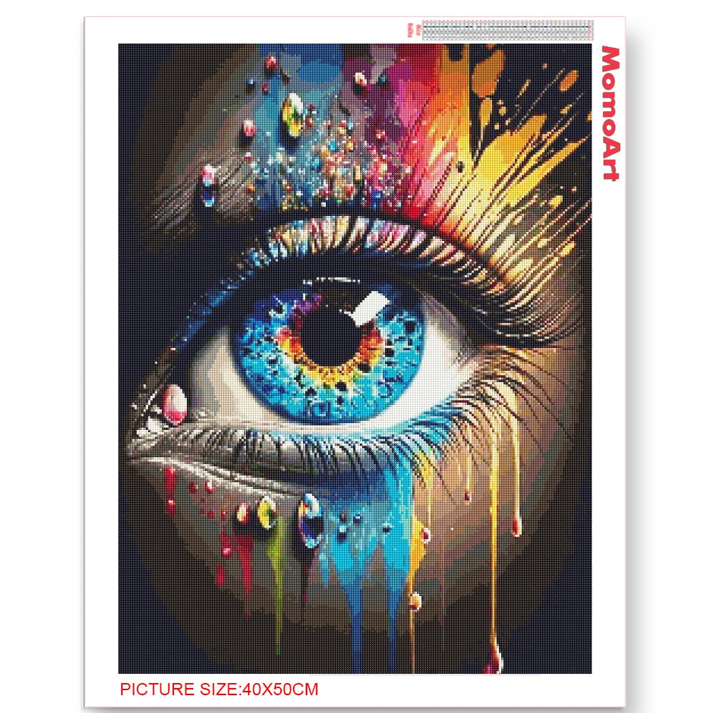 Kaleidoscope Gaze Diamond Painting Kit