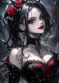 Moonlit Misfits – Gothic Girl Collection Diamond Painting Kit