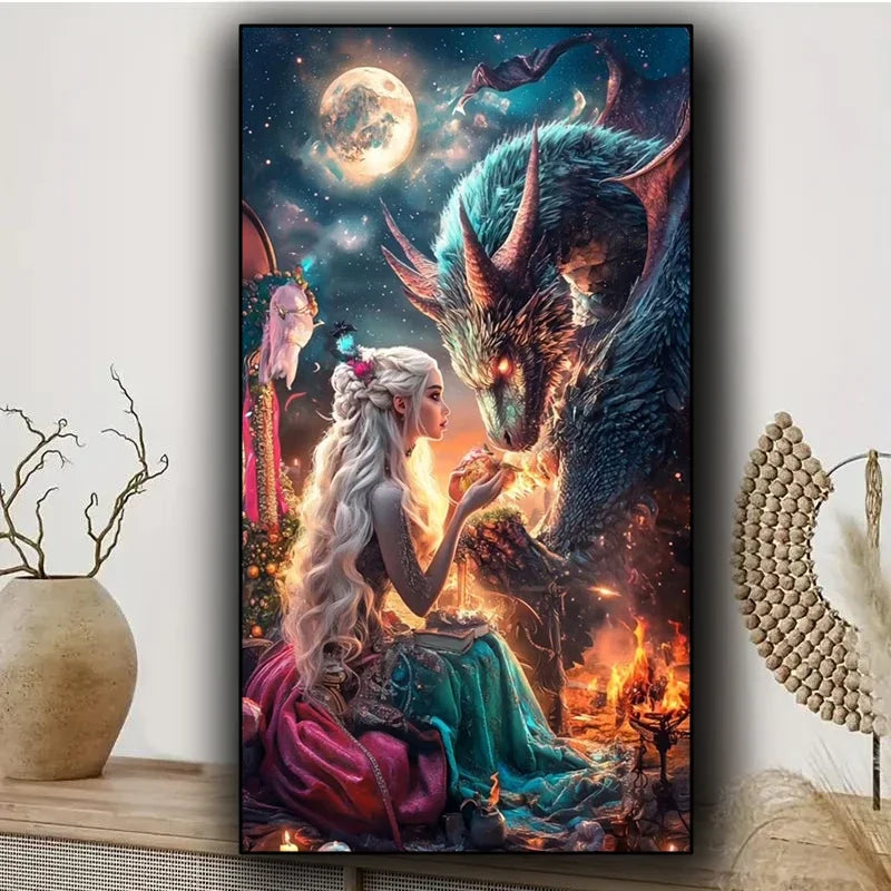Dragon Queen Fantasy Diamond Painting Collection