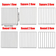 Precision Row Diamond Painting Ruler Set – Round or Square option 6pcs
