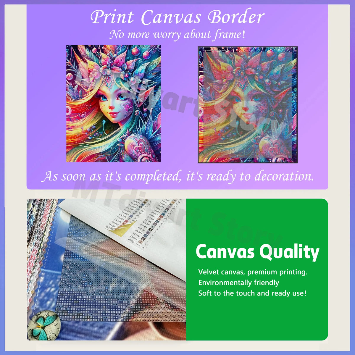 Storybook Sanctuaries – 120-Color Velvet Canvas Diamond Painting Collection