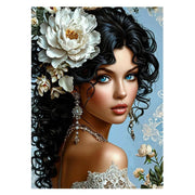 Bloom & Butterfly Portrait Collection Diamond Painting Kit artwork design PDL5666
