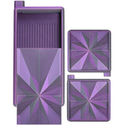 Sort & Stack – 3-in-1 Diamond Painting Tray Set option Black Purple