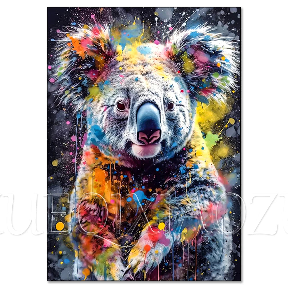 Kaleidoscope Companions – Animal Collection Diamond Painting Kit