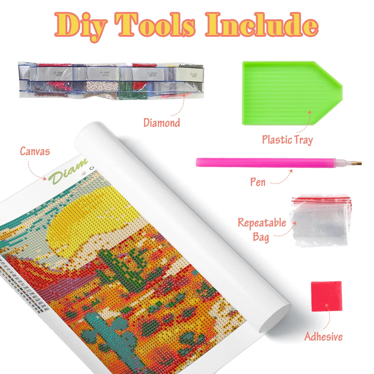 Angel’s Glow Diamond Painting Kit