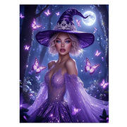 Bloom & Butterfly Portrait Collection Diamond Painting Kit artwork design PDL5670