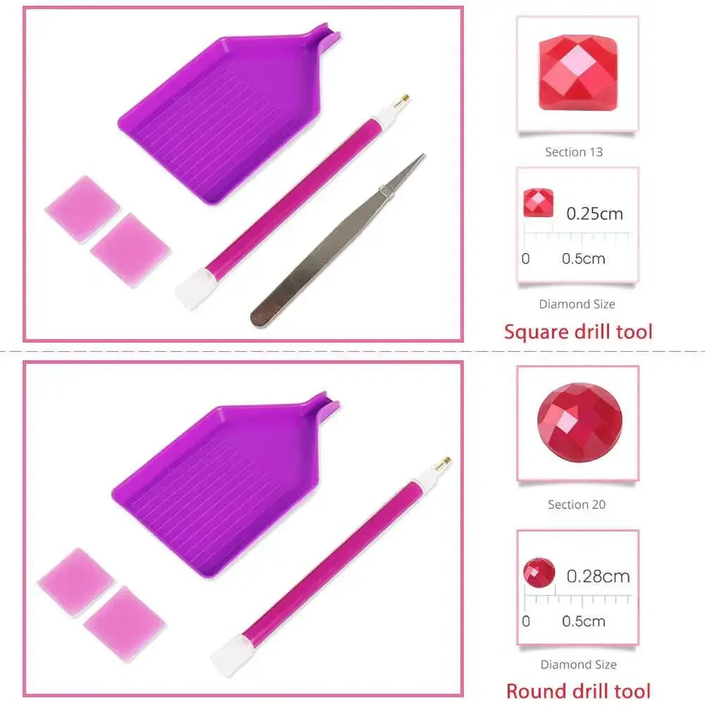 Dragon's Gaze Diamond Painting Kit