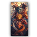 Gothic Dragon Assembly – Diamond Painting Kit