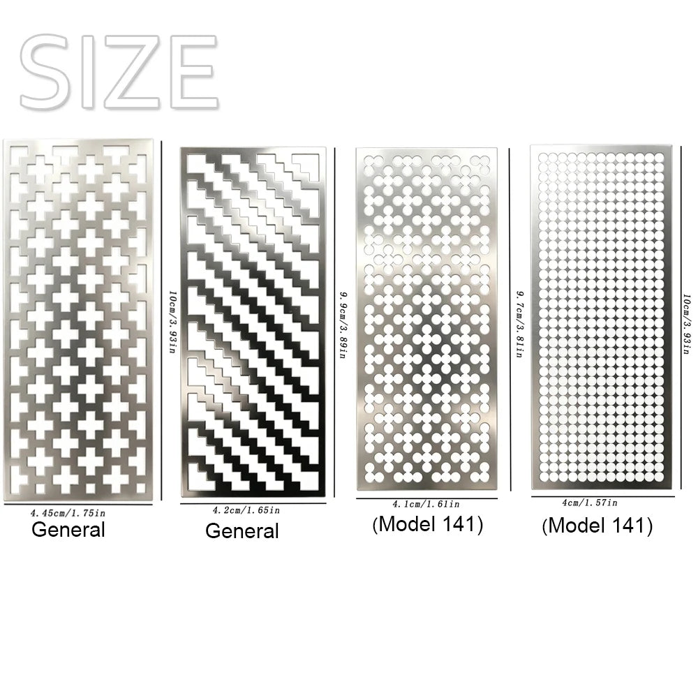 PrecisionPath Stainless Steel Diamond Painting Alignment Rulers
