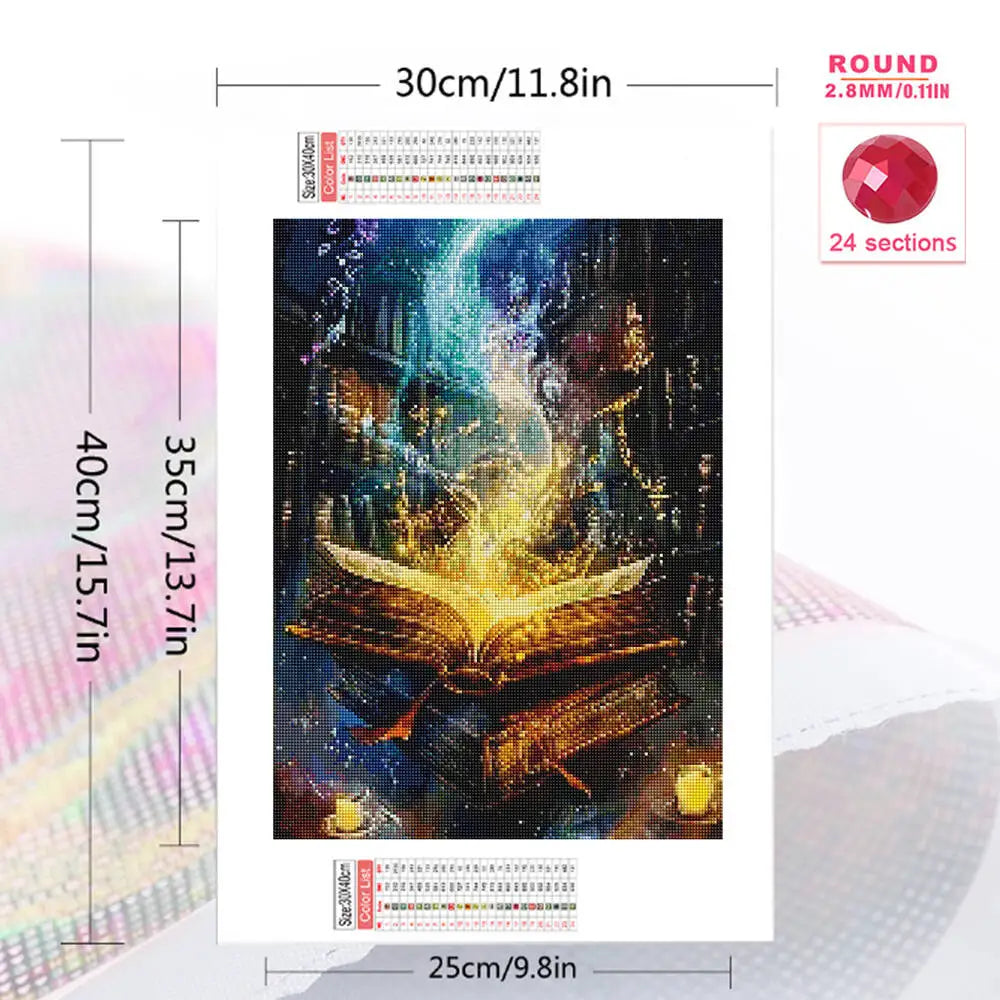 Storybook Escape – Fantasy Landscape Diamond Painting Kit