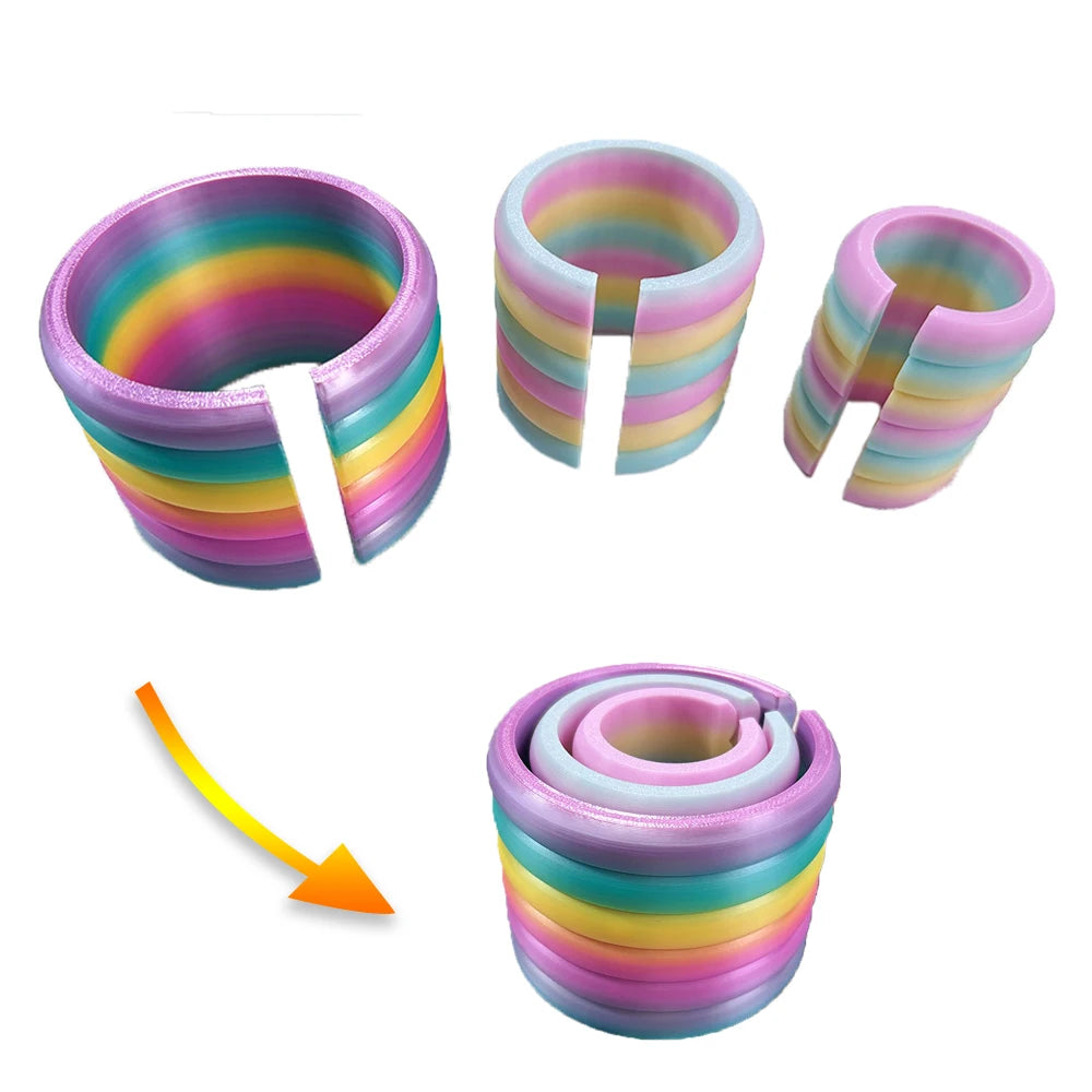 Rainbow Roll Diamond Painting Canvas Holder