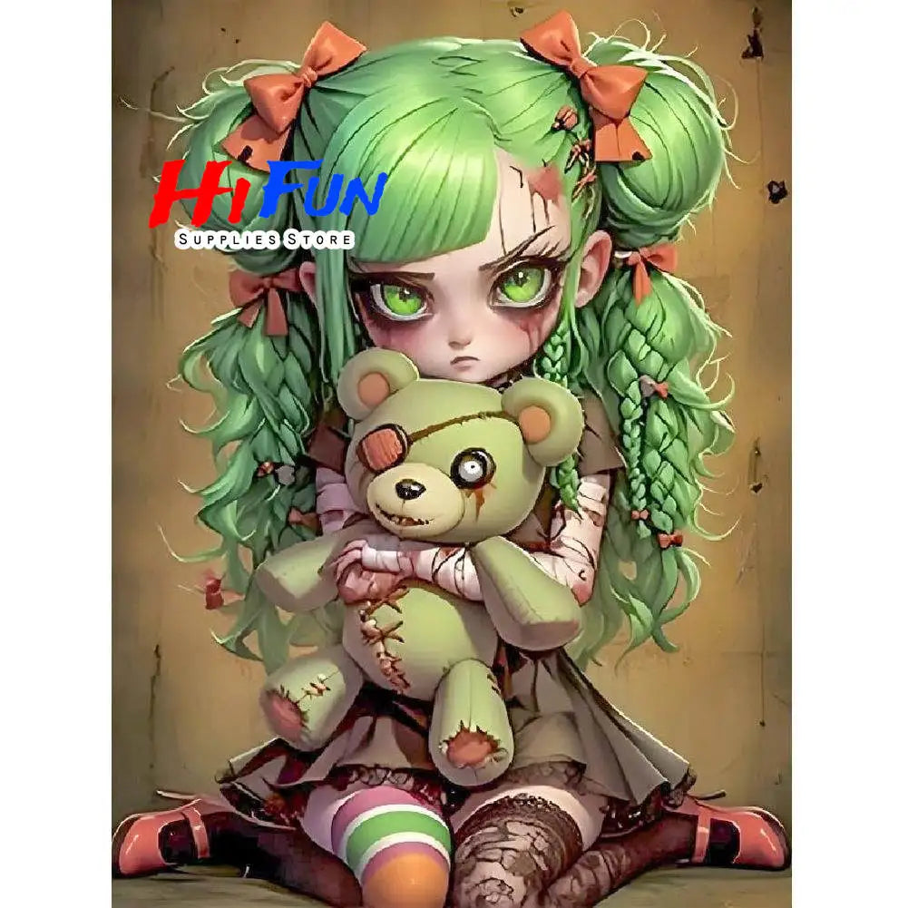 Twilight Dolls – Gothic Character Collection Diamond Painting Kit