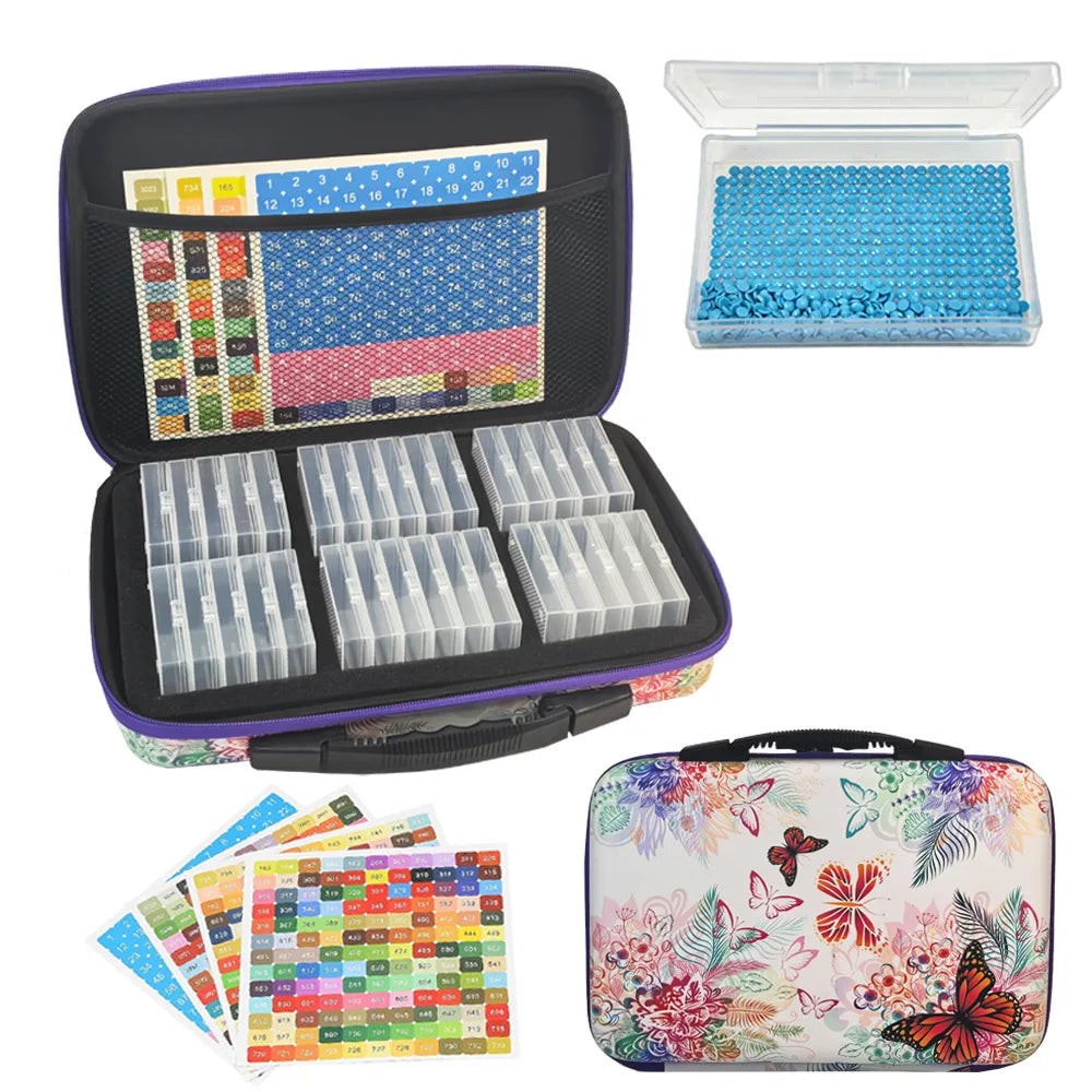 Color Keeper – 32 & 64 Tray Diamond Painting Organizer