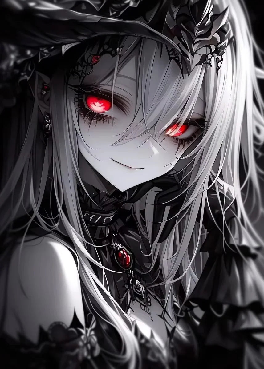 Moonlit Misfits – Gothic Girl Collection Diamond Painting Kit