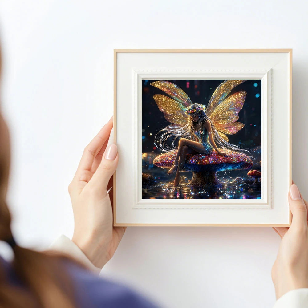 Gossamer Glow – Butterfly Fairy Diamond Painting Kit