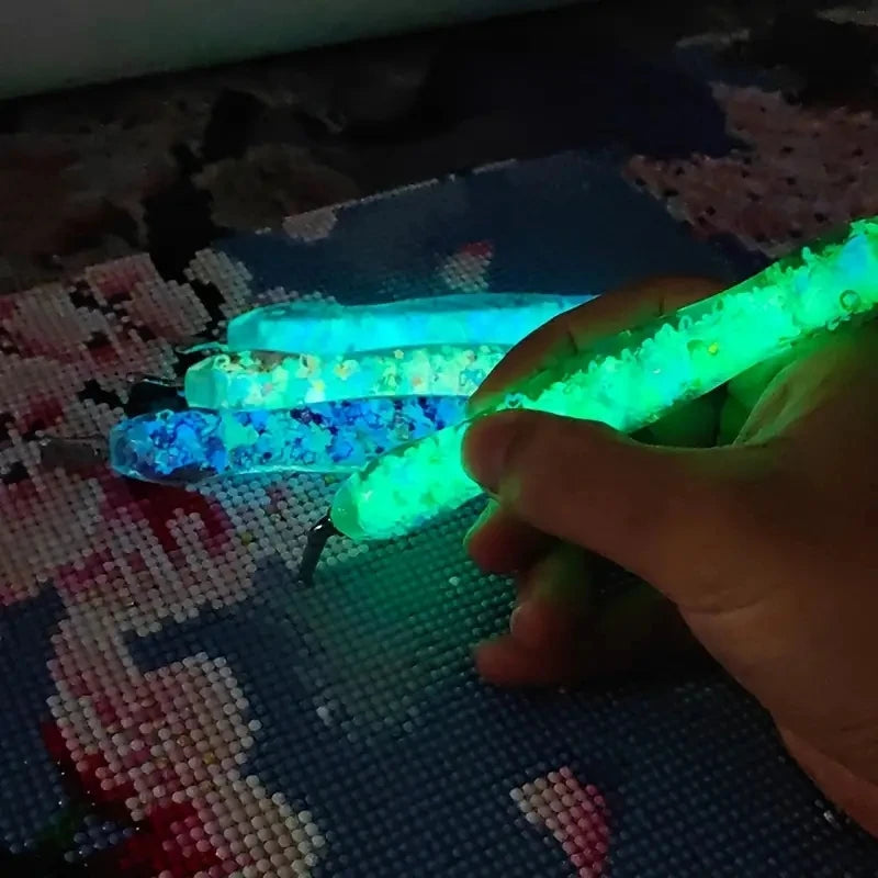 GlowCraft Luminous Resin Diamond Painting Pen Set
