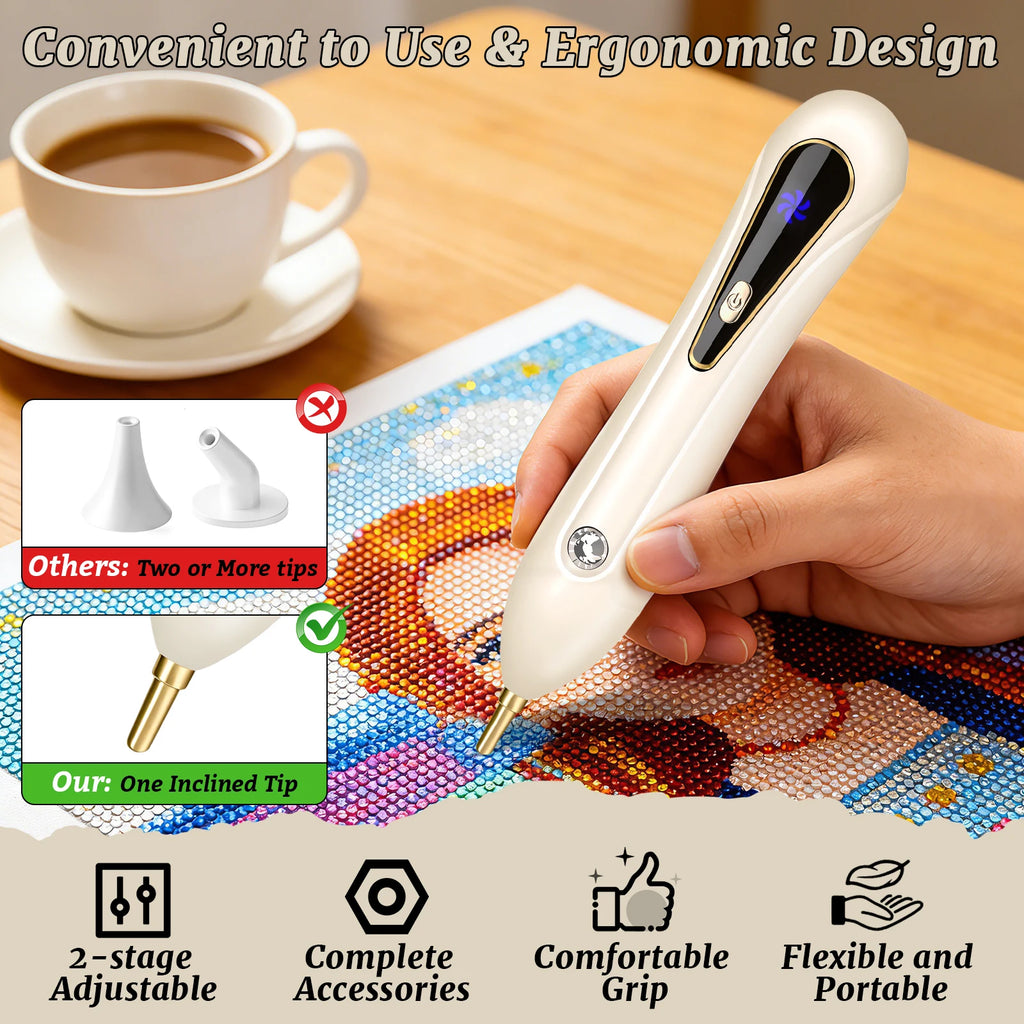 SparkLift Type-C Rechargeable Diamond Painting Pick-Up Pen