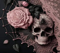 Sugar Skull Blooms – AB & Fairy Dust Diamond Painting Collection