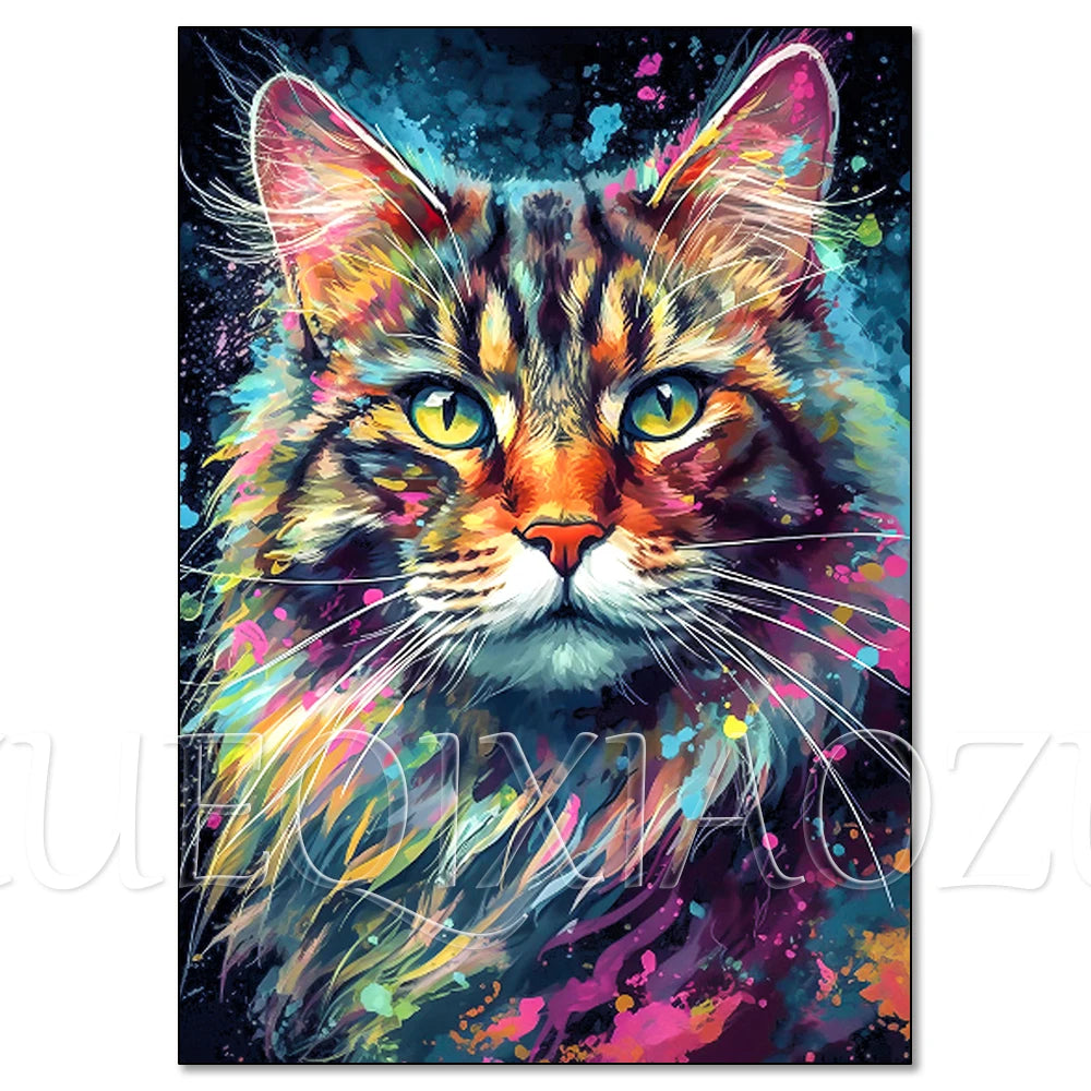 Kaleidoscope Companions – Animal Collection Diamond Painting Kit