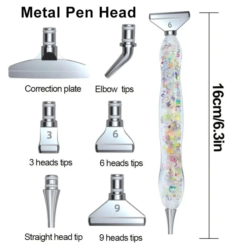 GlowCraft Luminous Resin Diamond Painting Pen Set
