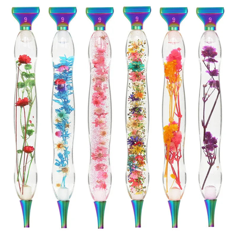Botanical Spark – Resin Diamond Painting Pens & Tray