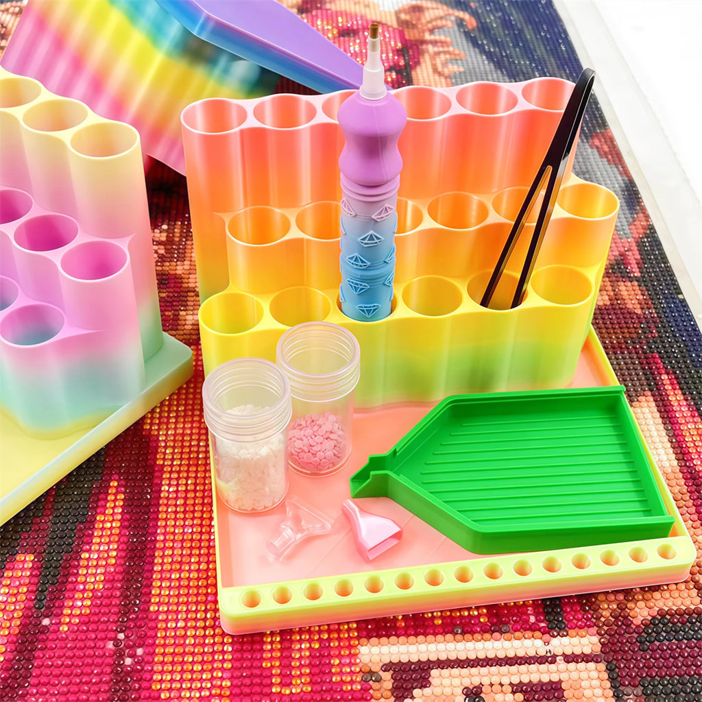 PrismDesk Diamond Painting Pen Holder & Tool Organizer