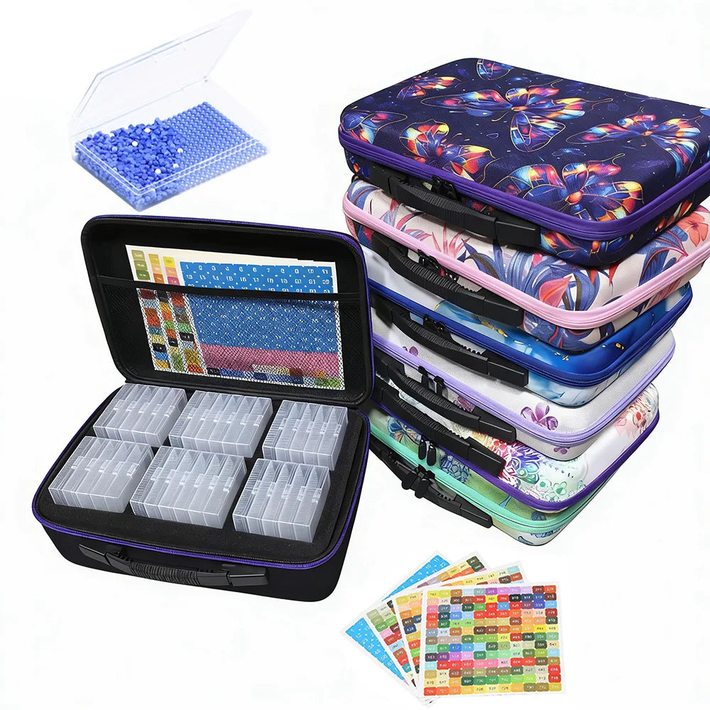 Color Keeper – 32 & 64 Tray Diamond Painting Organizer