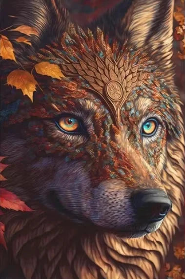 Autumn Guardians Wildlife Collection Diamond Painting Kit