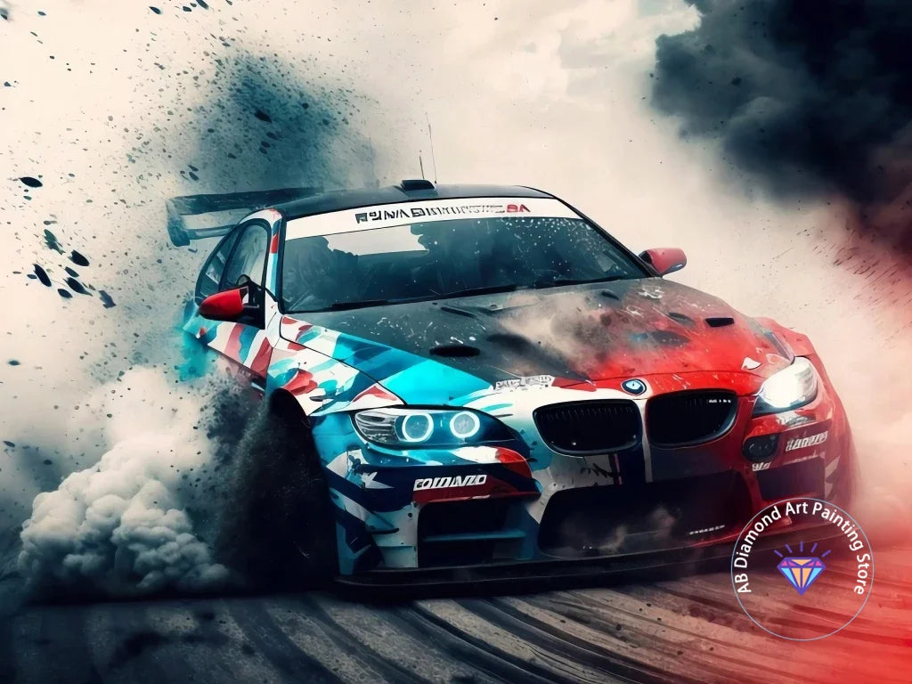 Street Legends – Racing Car Diamond Painting Collection
