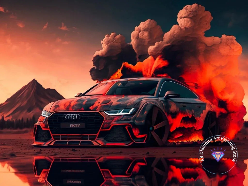 Street Legends – Racing Car Diamond Painting Collection