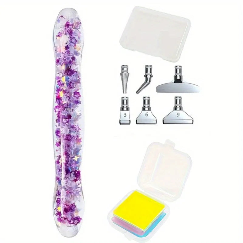 GlowCraft Luminous Resin Diamond Painting Pen Set