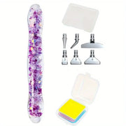 GlowCraft Luminous Resin Diamond Painting Pen Set option Purple B