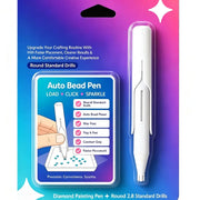 EasyFeed Round Drill Diamond Painting Applicator Pen option white