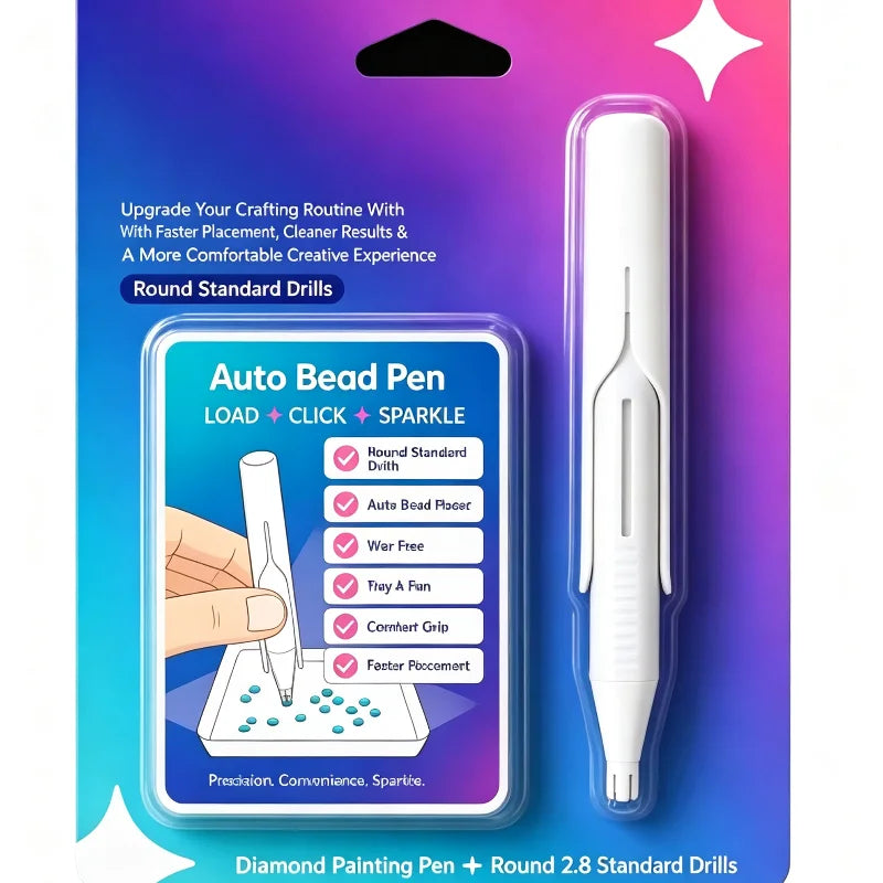 EasyFeed Round Drill Diamond Painting Applicator Pen