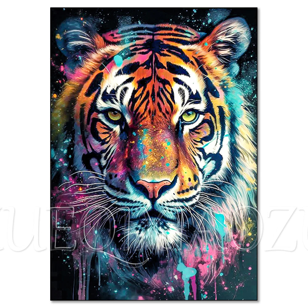 Kaleidoscope Companions – Animal Collection Diamond Painting Kit