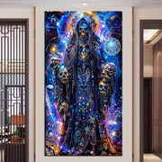 Reaper’s Realm – Gothic Skull Diamond Painting Collection artwork design J5891-1