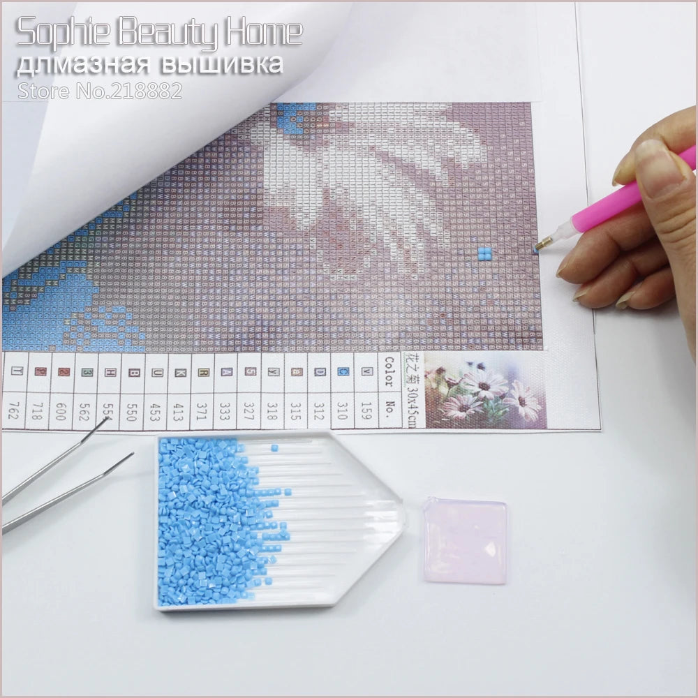 Rainbow Radiance Lion Diamond Painting Kit