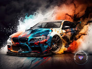 Street Legends – Racing Car Diamond Painting Collection artwork design HS680-1