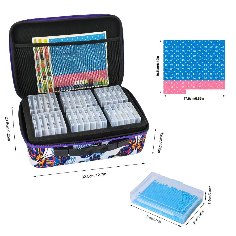 Color Keeper – 32 & 64 Tray Diamond Painting Organizer