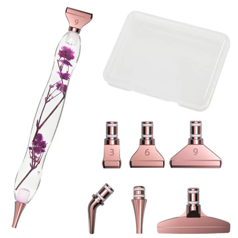 Botanical Spark – Resin Diamond Painting Pens & Tray