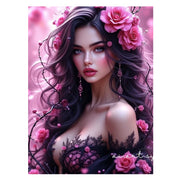 Bloom & Butterfly Portrait Collection Diamond Painting Kit artwork design PDL5669
