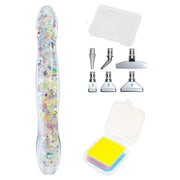 GlowCraft Luminous Resin Diamond Painting Pen Set option White B